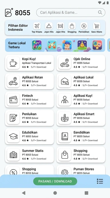 Katalog Aplikasi Populer 8055 | Hub Unduhan Terpercaya